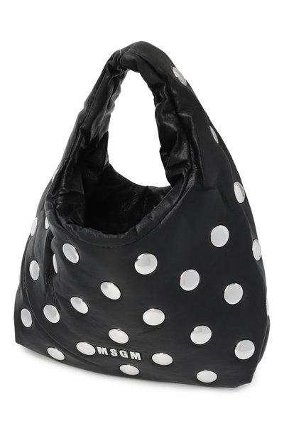 Сумка MSGM KIDS черного цвета по цене 19200 руб., арт. F5MSJGBA095, фото 3 Сумка MSGM KIDS, арт. F5MSJGBA095, фото 3