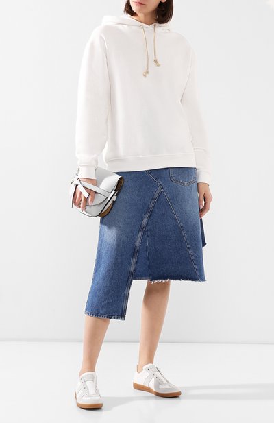 Хлопковое худи ACNE STUDIOS, арт. AI0043/W, фото 2