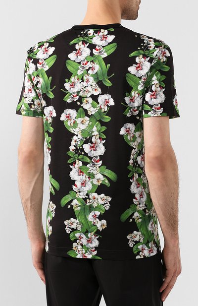 Хлопковая футболка DOLCE & GABBANA, арт. G8KG1T/HH7WF, фото 4