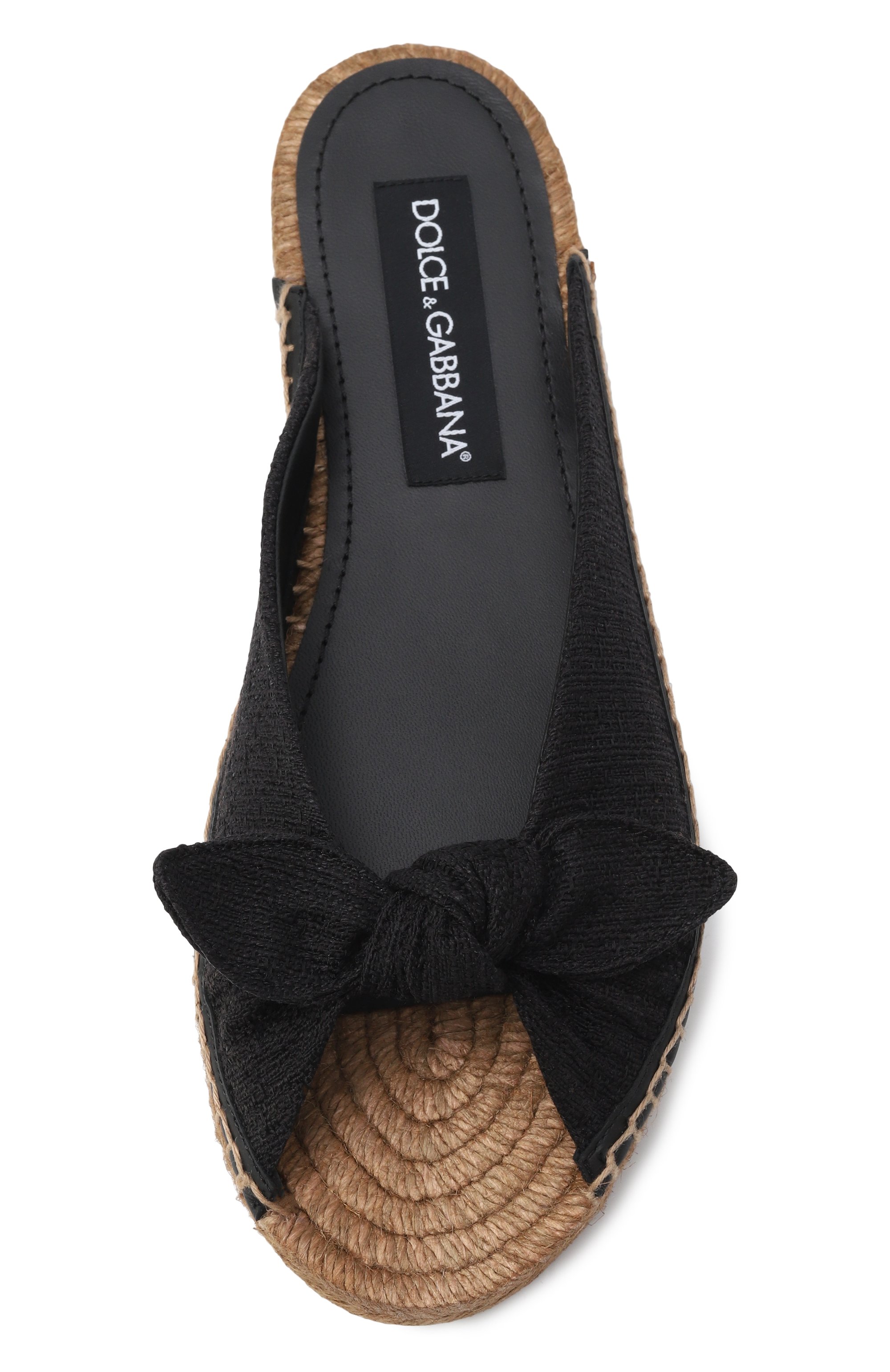 Текстильные шлепанцы DOLCE & GABBANA, арт. CE0149/A9AA3, фото 6