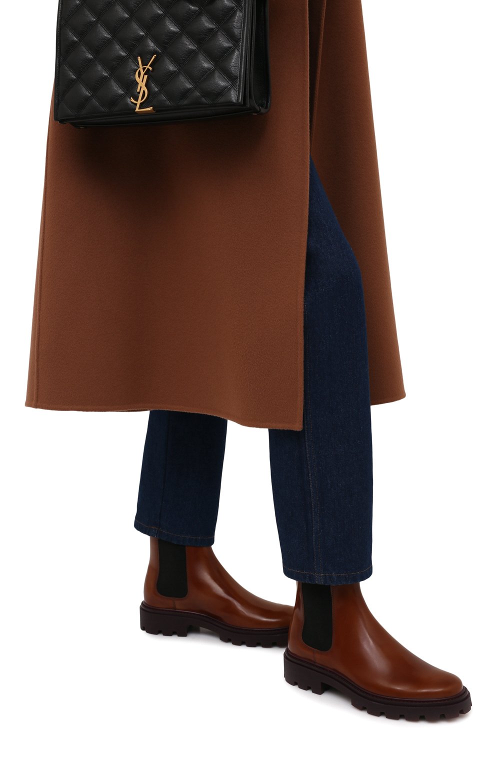 Кожаные ботинки TOD’S, арт. XXW08J0EY10AKT, фото 3