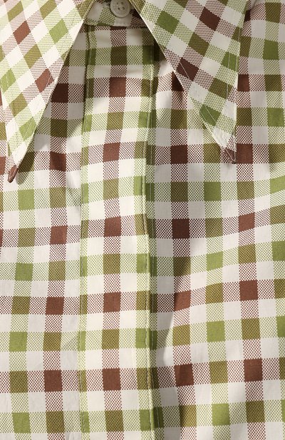 Хлопковая рубашка VICTORIA BECKHAM, арт. SH SLM 11105G, фото 5