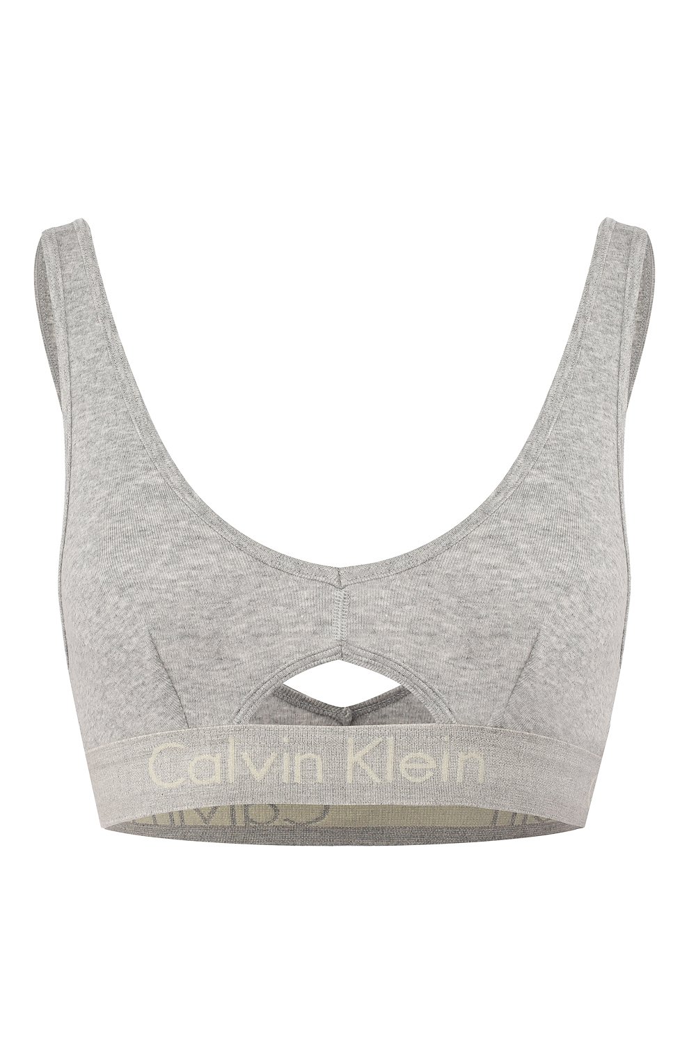 Хлопковый бюстгальтер CALVIN KLEIN, арт. QF4507E, фото 1