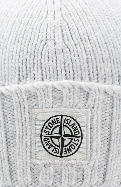 Хлопковая шапка STONE ISLAND, арт. 7116N04A7, фото 3
