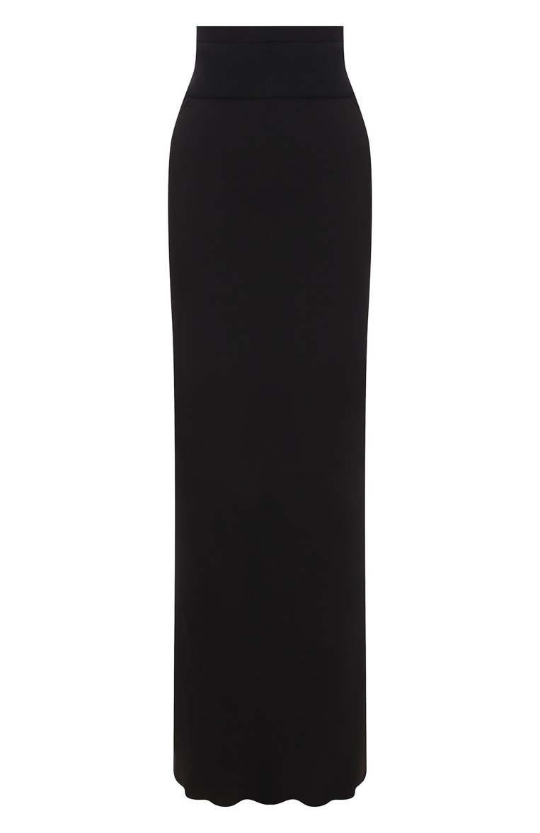 Женская юбка RICK OWENS черного цвета, арт. RP21S3333/CC | Фото 1 (Стили: Минимализм; Длина Ж (юбки, платья, шорты): Макси; Женское Кросс-КТ: Юбка-одежда; Материал внешний: Шелк, Синтетический материал; Региональные ограничения белый список (Axapta Mercury): RU)