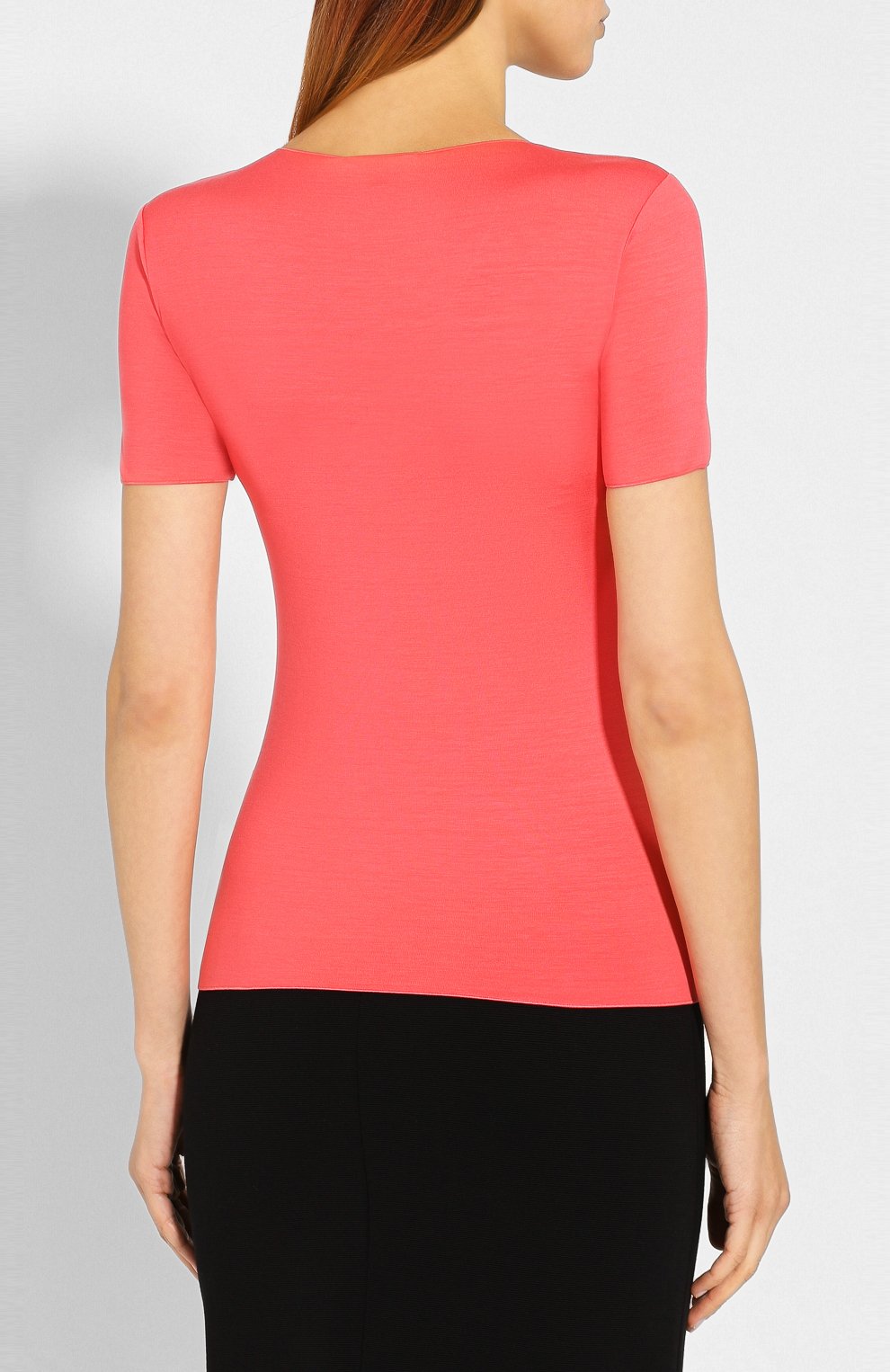 Футболка из вискозы  EMPORIO ARMANI, арт. 8N2M6A/2J85Z, фото 4