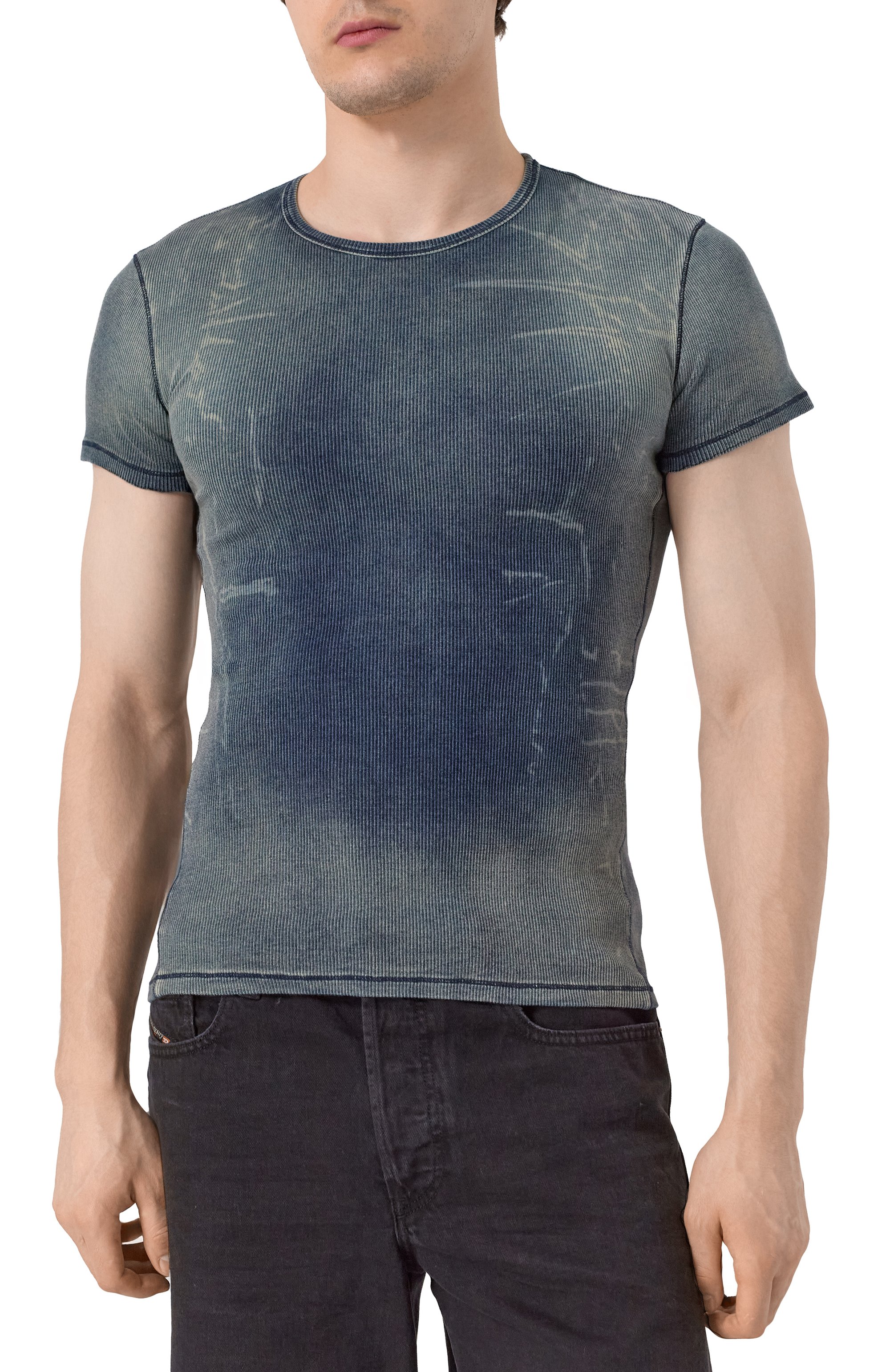 Хлопковая футболка DIESEL, арт. A17994/0HJBE, фото 3