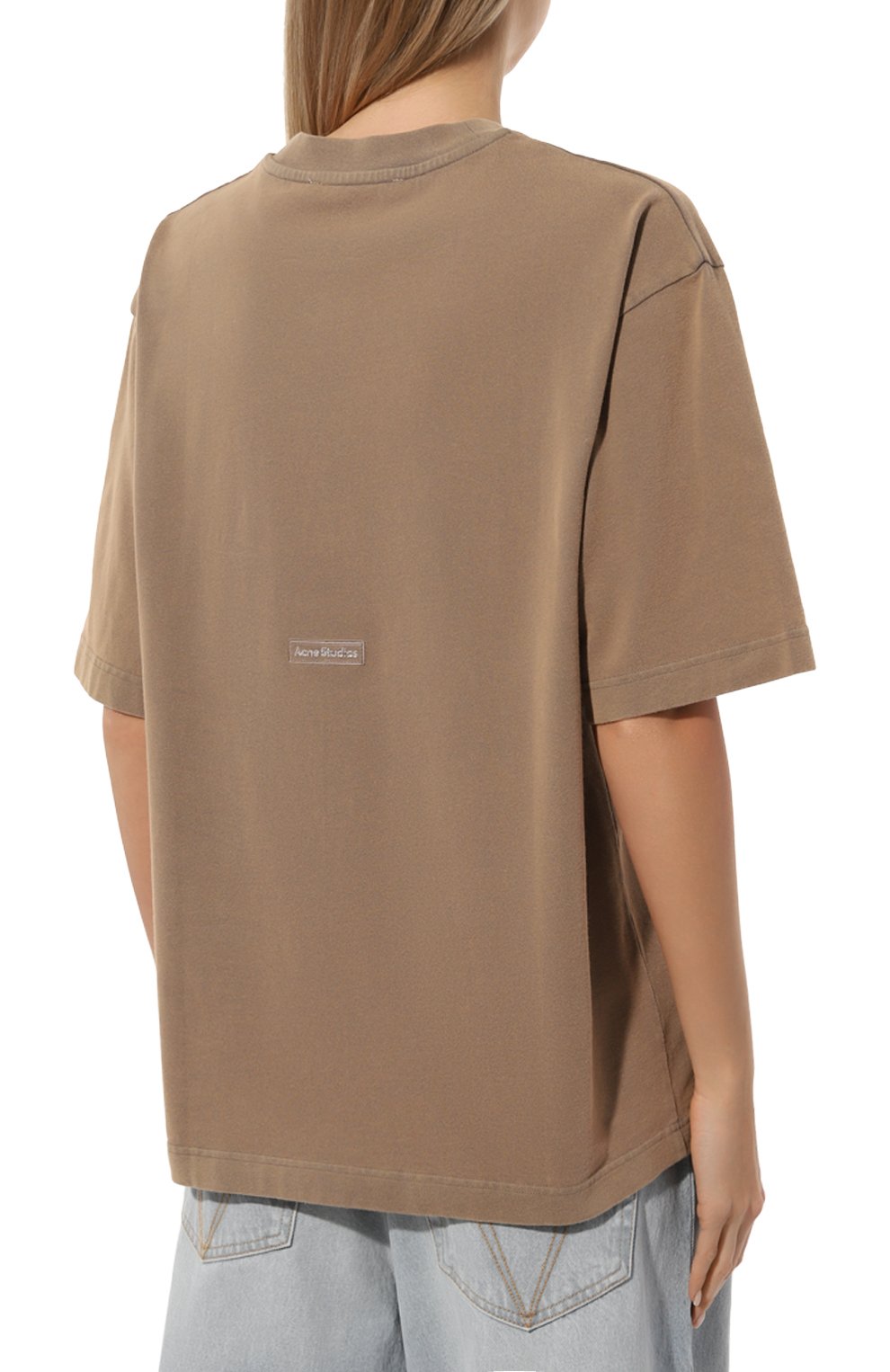 Хлопковая футболка ACNE STUDIOS, арт. FN-UX-TSHI000018, фото 4