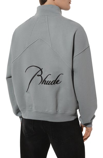 Хлопковый свитшот RHUDE, арт. RHSS23SW04826120, фото 4