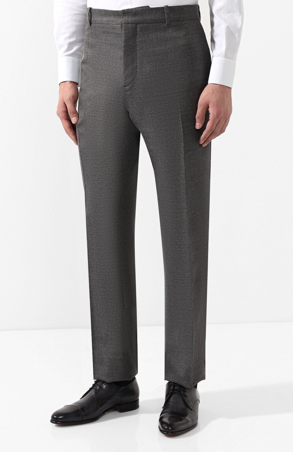 Брюки из смеси шерсти и вискозы BERLUTI,  арт. R14TTU28-WAMR, фото 3