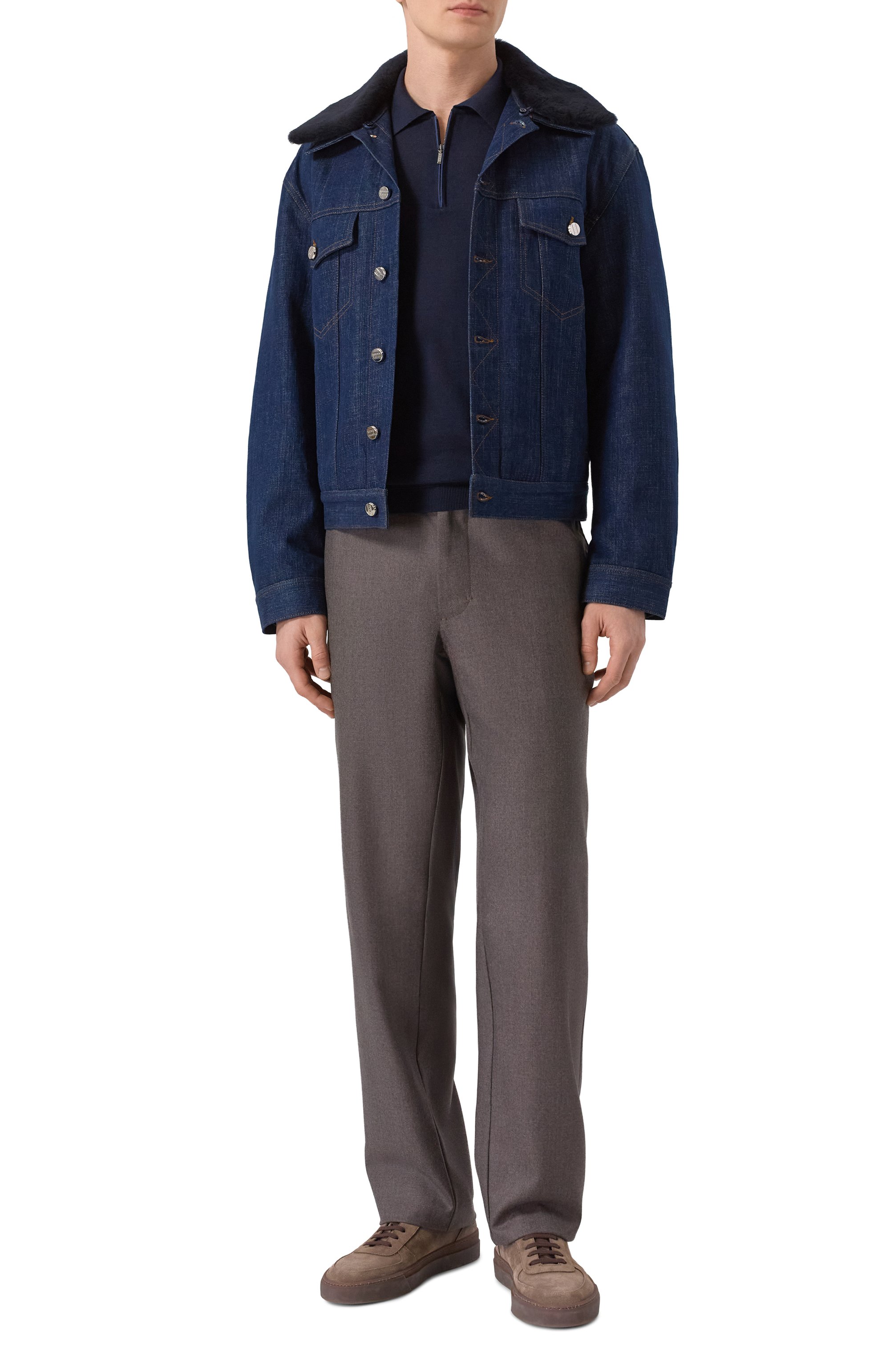 Шерстяные брюки ZILLI, арт. CP201CM0201VLXS00, фото 2