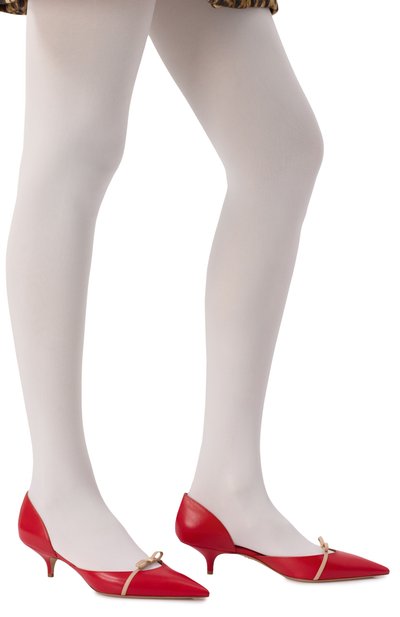 Кожаные туфли mini bow FERRAGAMO, арт. 01J693/781083, фото 3