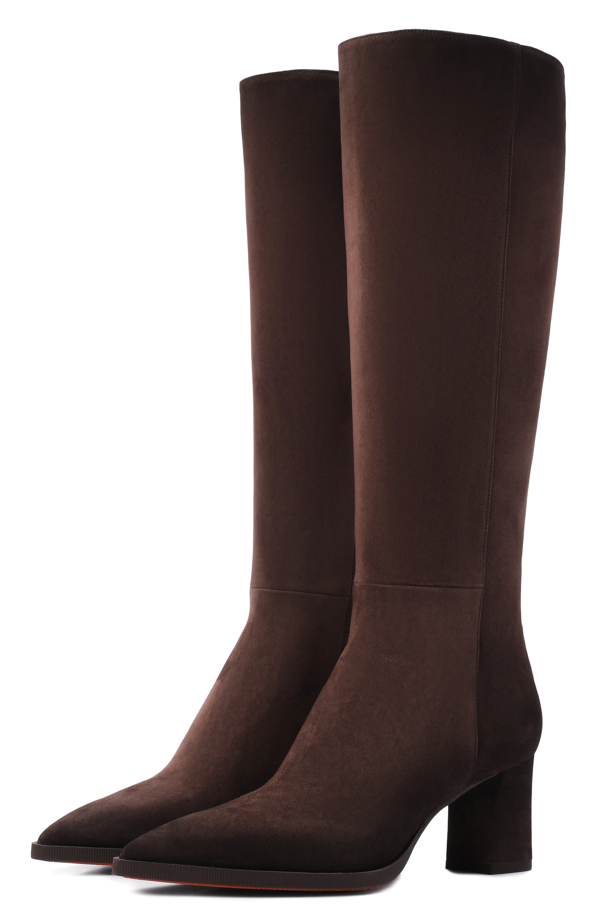 Замшевые сапоги SANTONI, арт. WSEG71717PC4NAEA, фото 1