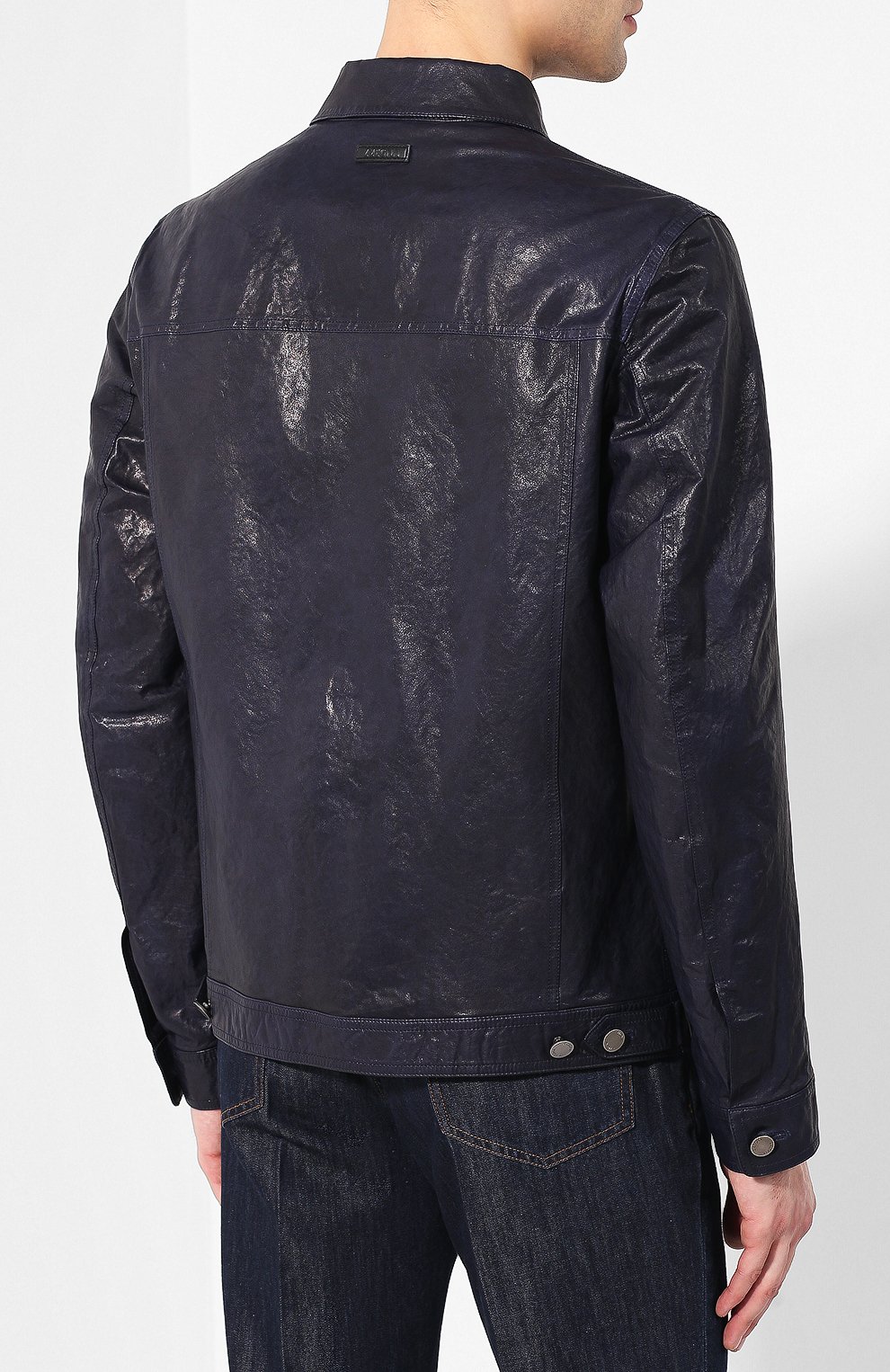 Кожаная куртка ZEGNA, арт. VS066/ZZ921, фото 4