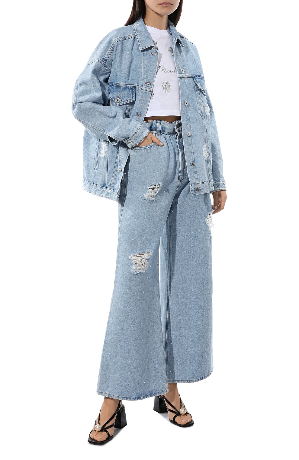 Джинсы MIU MIU, арт. GWP410-10B7-F0008, фото 2