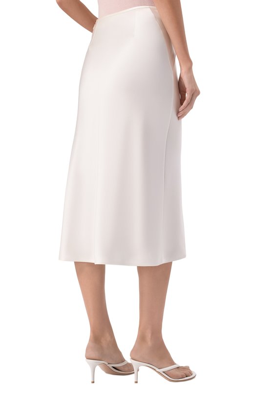 Атласная юбка MVST M26.2PW.S015/F096 D0UBLE SATIN Белый  M26.2PW.S015/F096 D0UBLE SATIN Фото 4