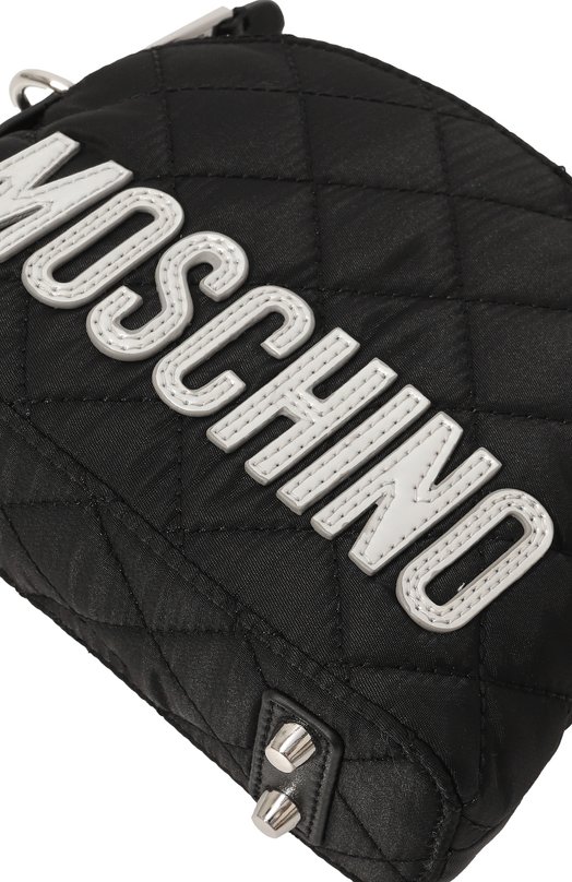 фото Сумка quilted logo moschino