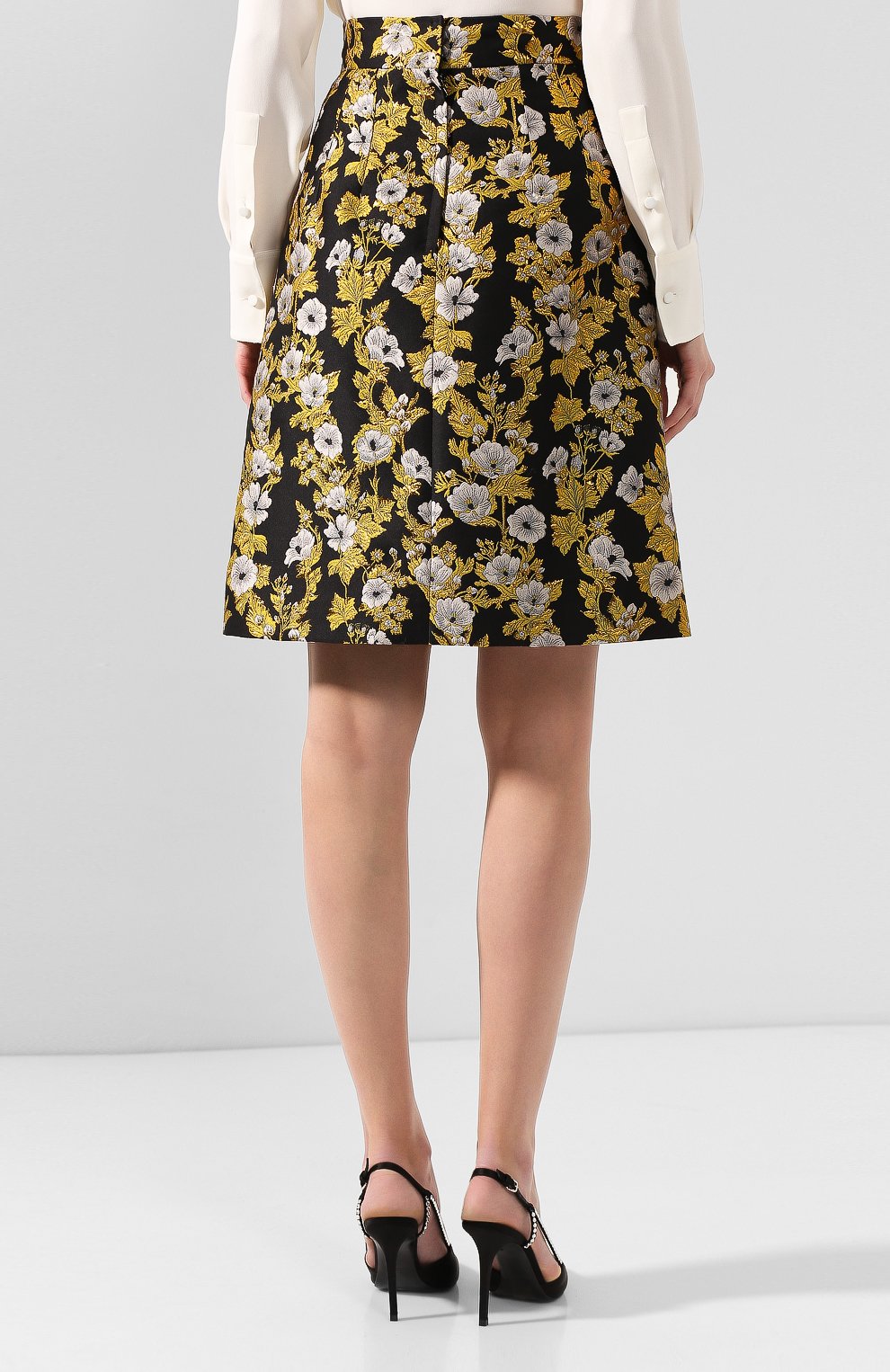 Юбка DOLCE & GABBANA золотого цвета по цене 156500 руб., арт. F4BMKZ/FJM6B, фото 4 Юбка DOLCE & GABBANA, арт. F4BMKZ/FJM6B, фото 4