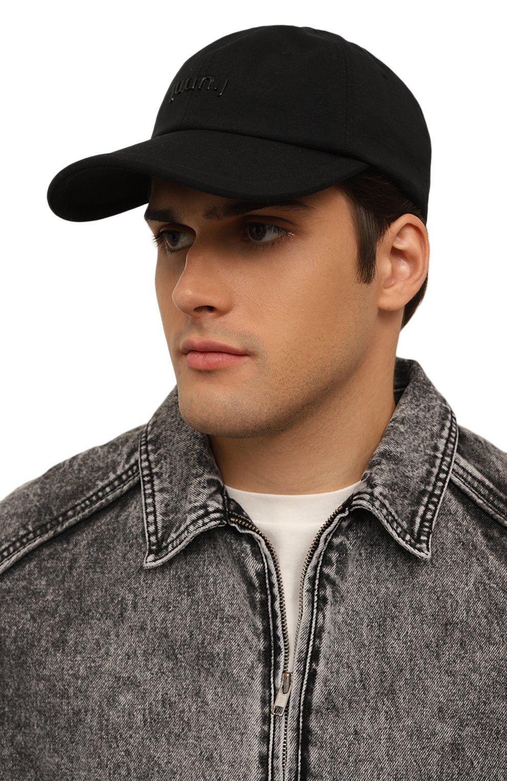 Бейсболка JUUN.J черного цвета по цене 15850 руб., арт. JC488BP01/5, фото 2 Бейсболка JUUN.J, арт. JC488BP01/5, фото 2