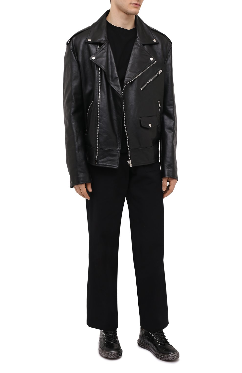 Кожаные кеды blabber GIUSEPPE ZANOTTI DESIGN, арт. RU00075/002, фото 2