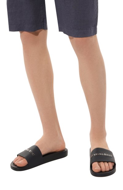 Кожаные шлепанцы STEFANO RICCI, арт. UG31_G761/VD, фото 3