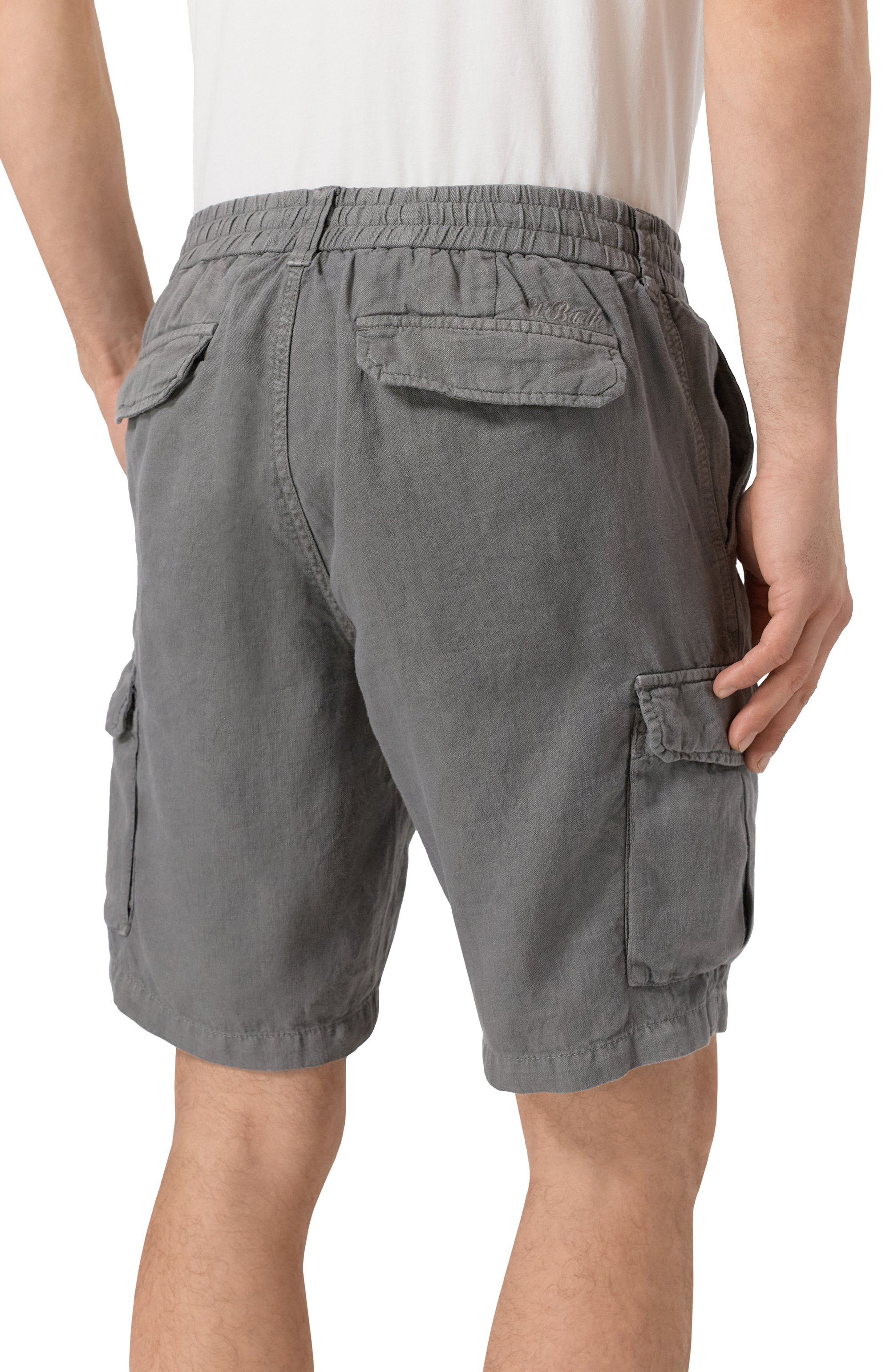 Льняные шорты MC2 SAINT BARTH, арт. STBM R0DI/01959H, фото 4