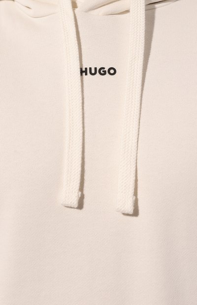 Хлопковое худи HUGO, арт. 50486478, фото 5