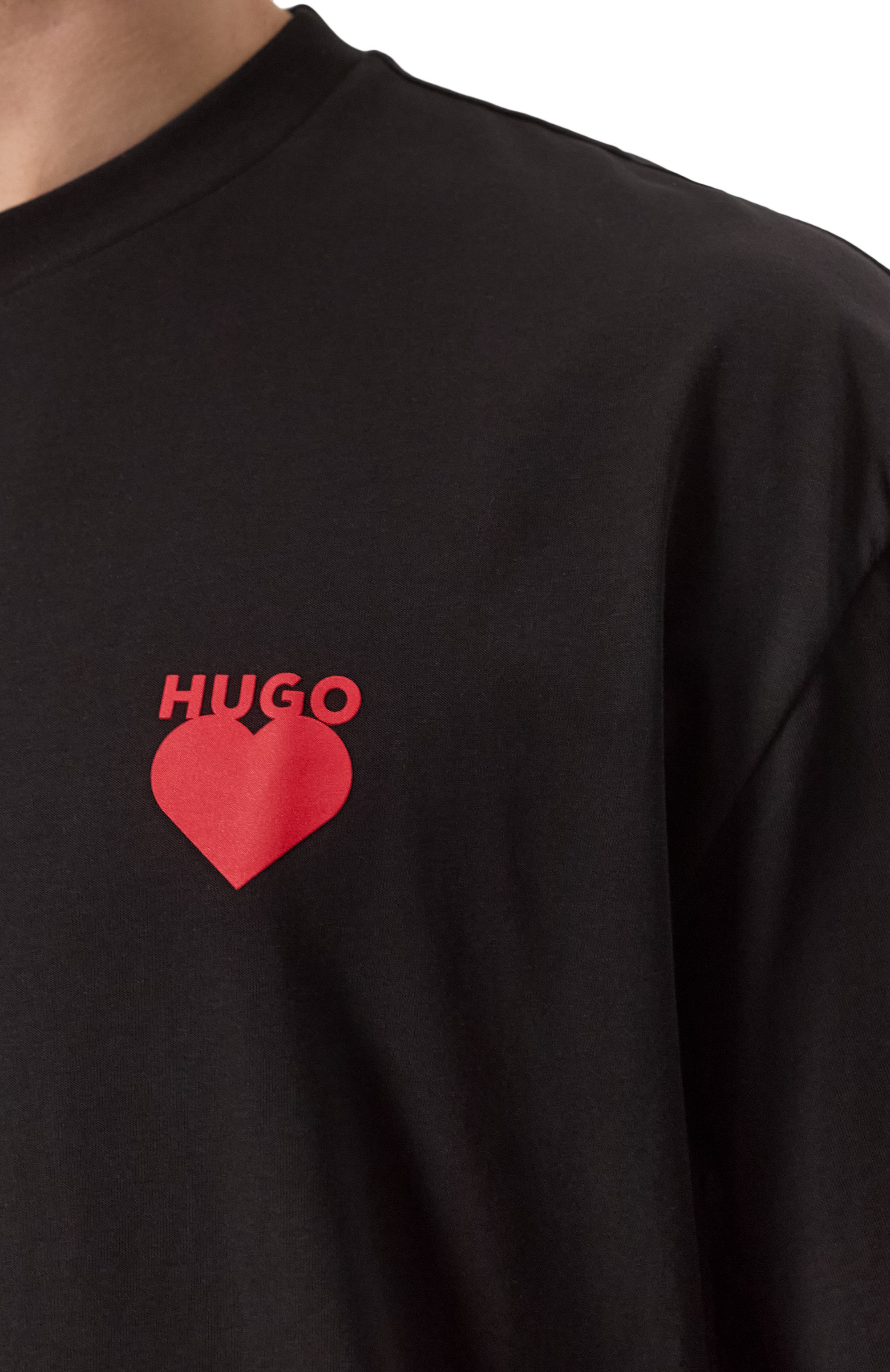 Хлопковая футболка HUGO, арт. 50530557, фото 5