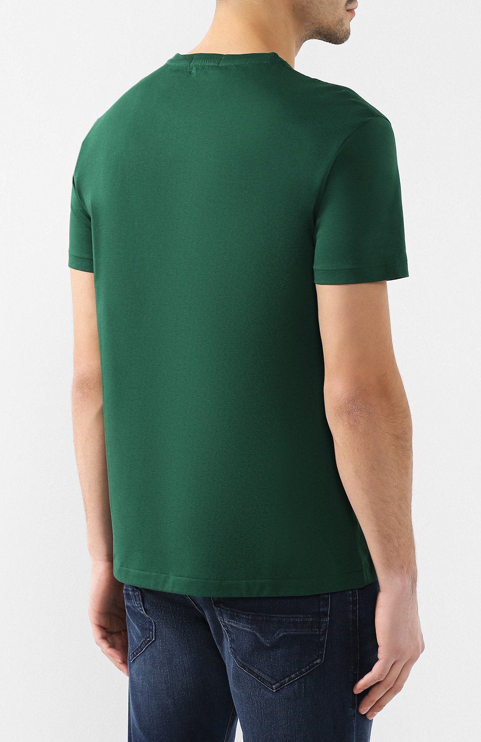 Хлопковая футболка  POLO RALPH LAUREN, арт. 710740346, фото 4