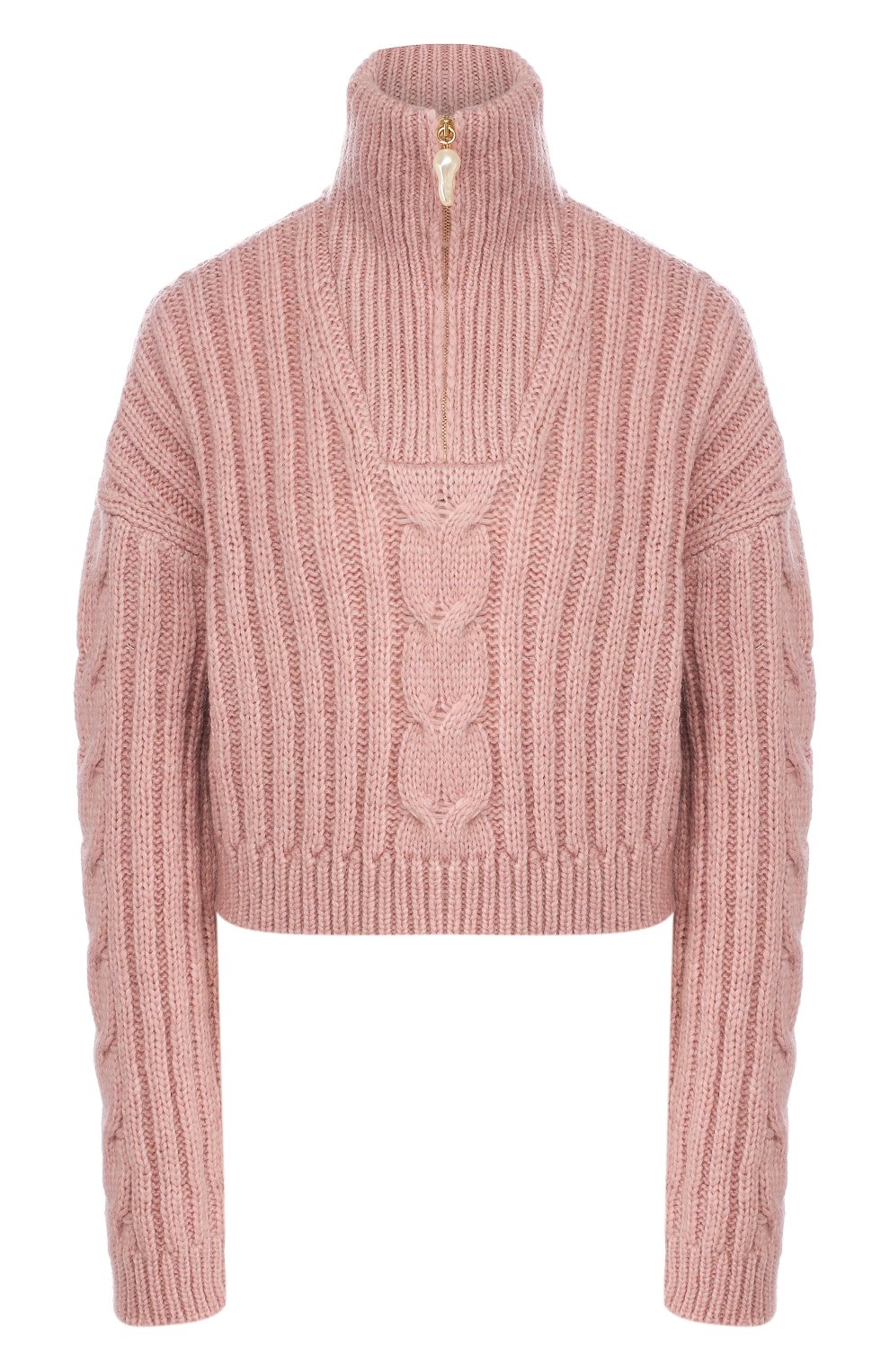 Св итер NANUSHKA, арт. ERIA_PALE PINK_CABLE KNIT, фото 1