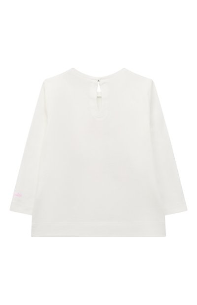 Хлопковый лонгслив MONNALISA, арт. 390601, фото 2