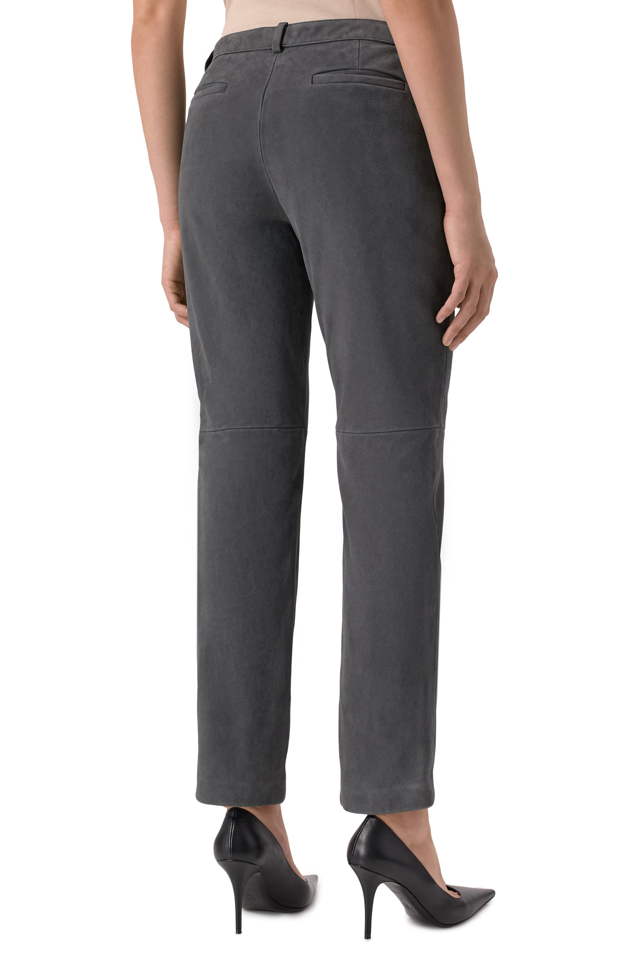 Замшевые брюки 12 STOREEZ, арт. 127840, фото 4