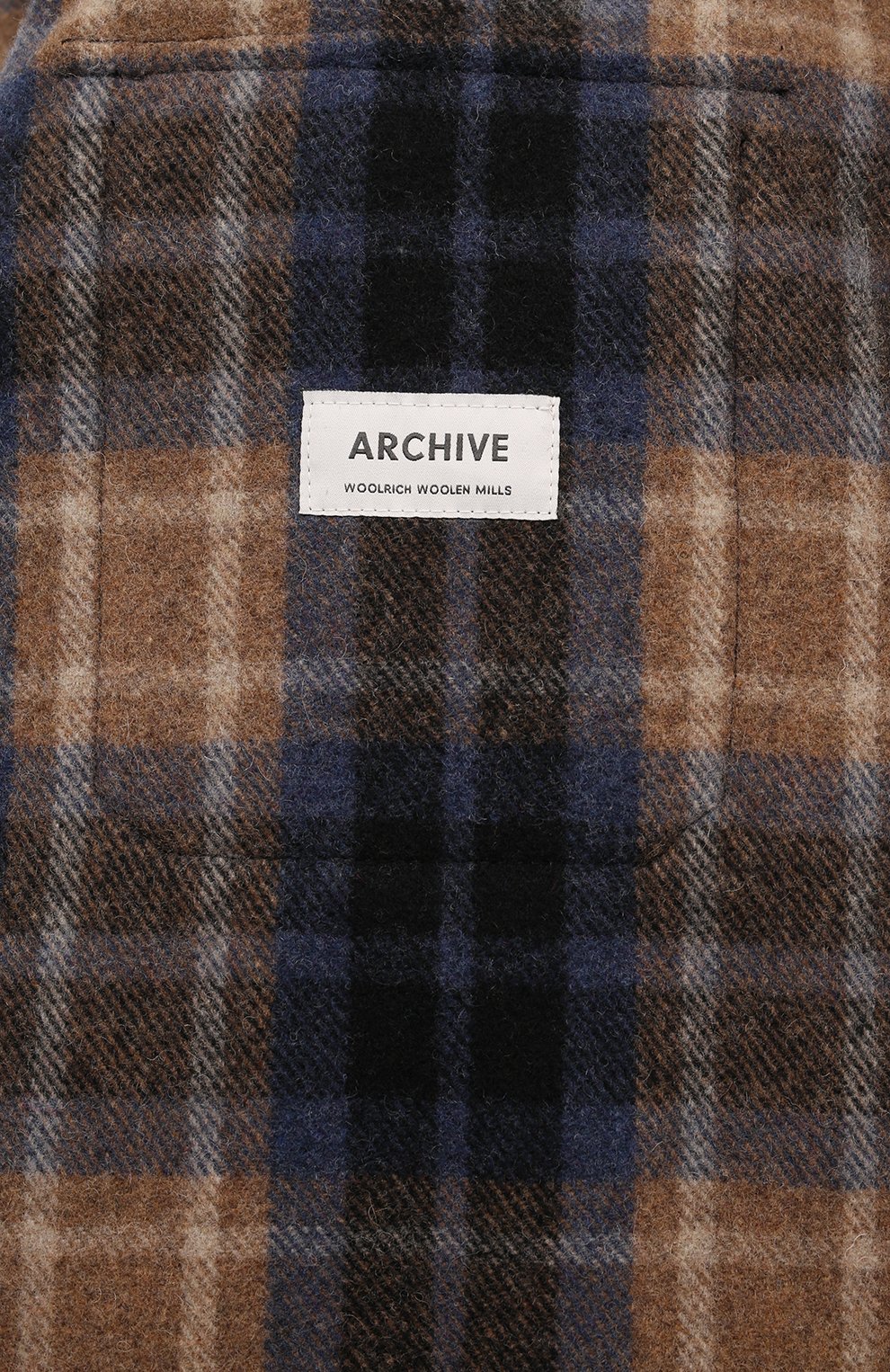 Шерстяная рубашка WOOLRICH, арт. CFWOOS0065MRUT3093, фото 6