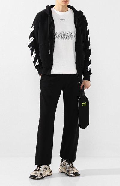 Хлопковая толстовка OFF-WHITE, арт. 0MBE001S20E300031088, фото 2