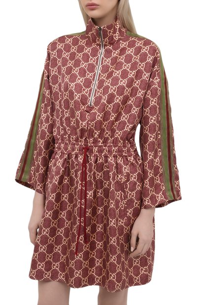 Шелковое платье GUCCI, арт. 628781/XJCL5, фото 3