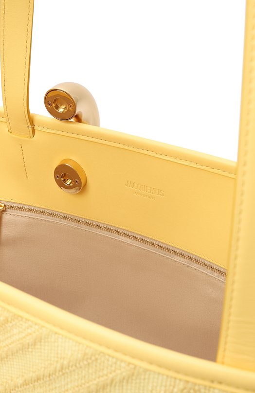 Сумка-тоут Le Bambola Jacquemus 26EBAW00382/AW00722 Жёлтый  26EBAW00382/AW00722 Фото 5