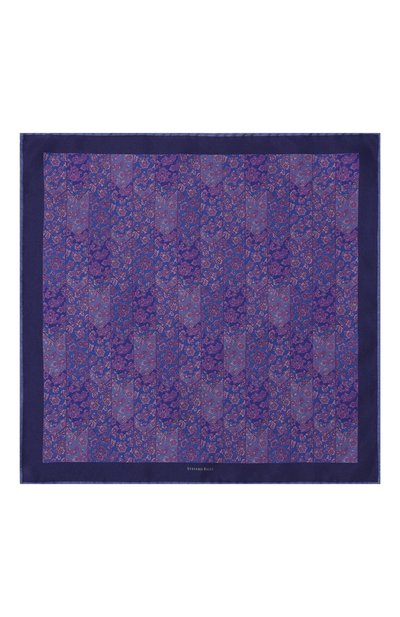 Шелковый платок STEFANO RICCI фиолетового цвета по цене 24800 руб., арт. FZSR15/13712, фото 3 Шелковый платок STEFANO RICCI, арт. FZSR15/13712, фото 3