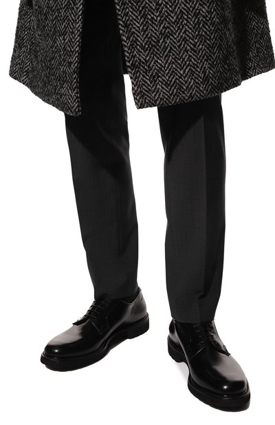 Кожаные дерби MILLE 885, арт. B0ST0N REAL NER0, фото 3