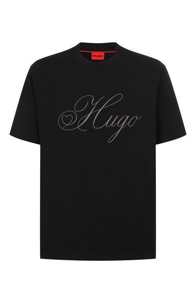 Мужская хлопковая футболка HUGO, арт. 50557058