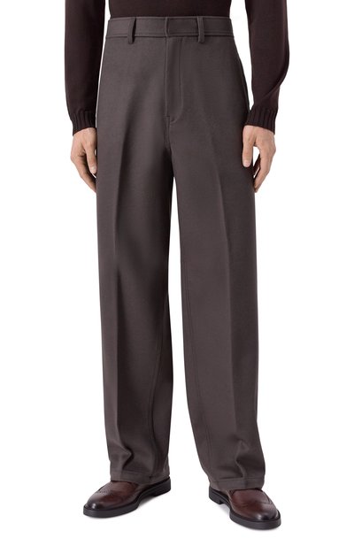 Брюки из шерсти и кашемира EMPORIO ARMANI, арт. EM001378/AF14740, фото 3
