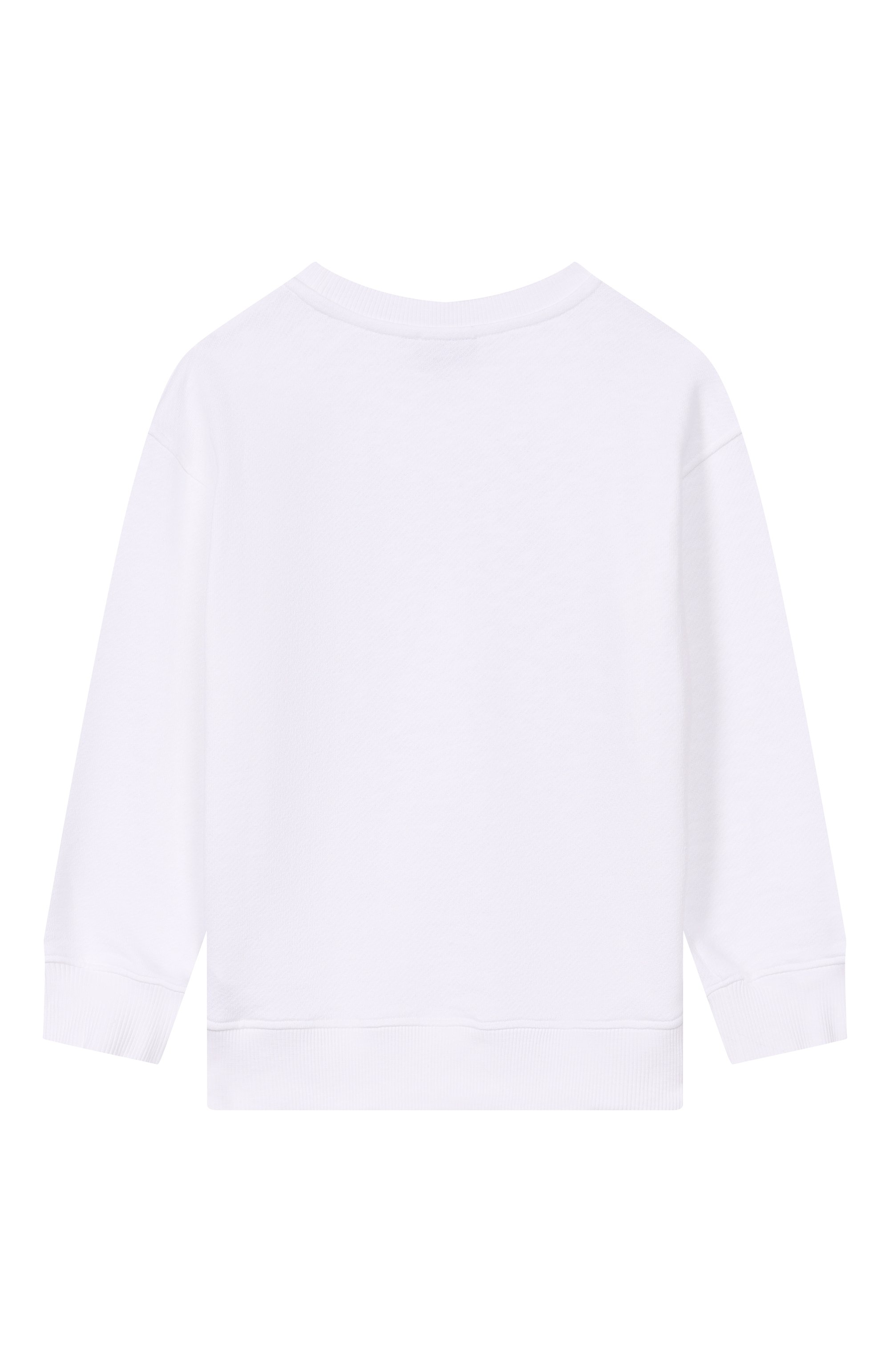 Хлопковый свитшот MOSCHINO белого цвета по цене 15000 руб., арт. HUF09L/LCA88_001, фото 2 Хлопковый свитшот MOSCHINO, арт. HUF09L/LCA88_001, фото 2