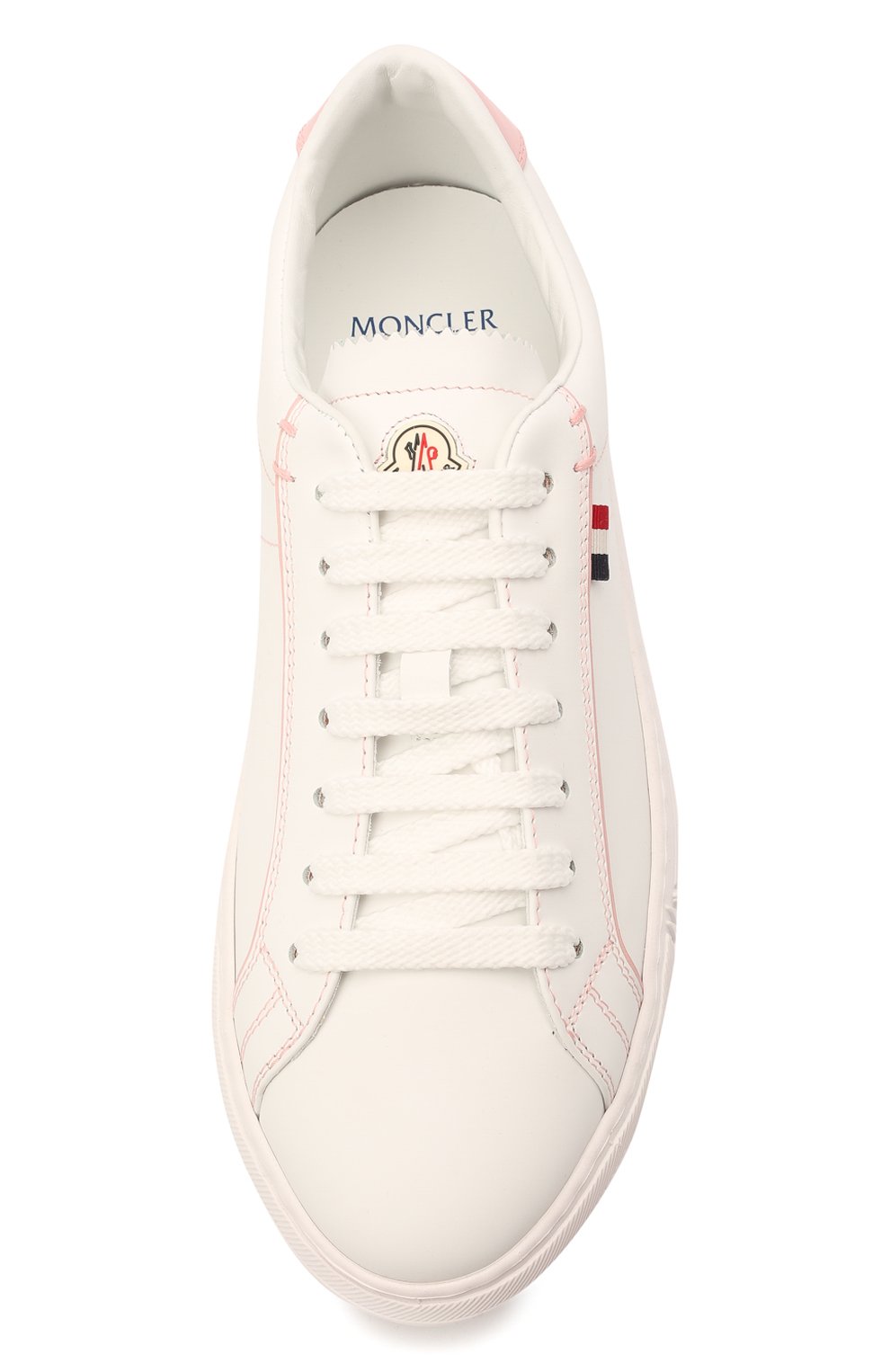 Кожаные кеды alodie MONCLER, арт. G1-09B-4M711-06-02SRW, фото 5