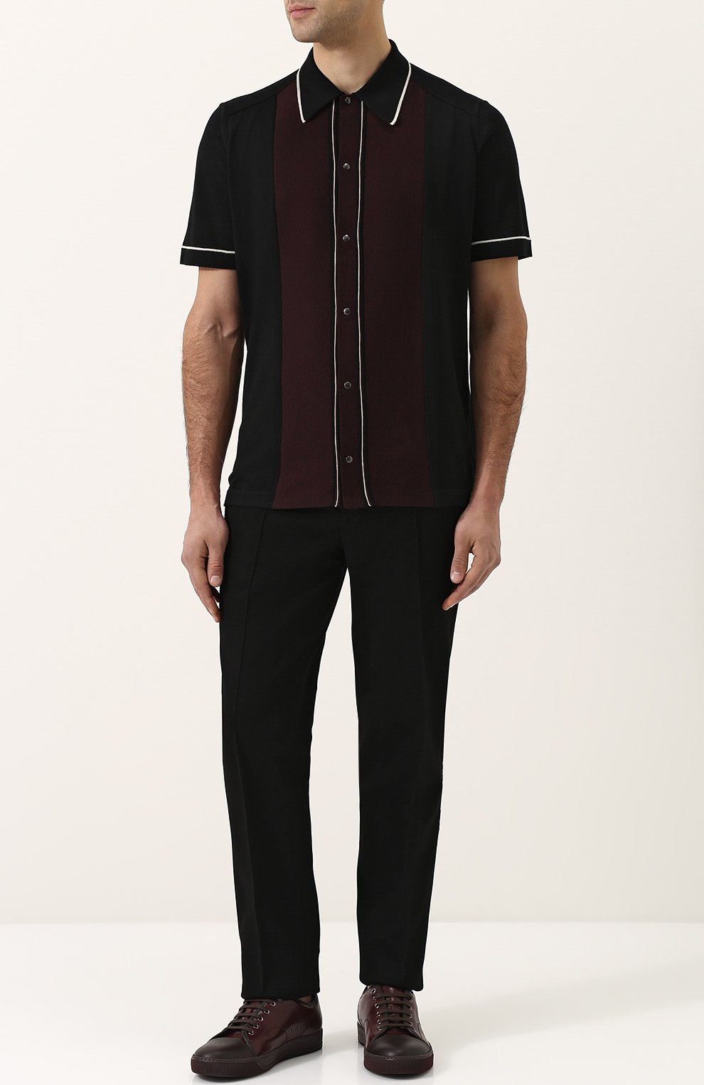 Хлопковые брюки LANVIN, арт. RMTR0001P18, фото 2