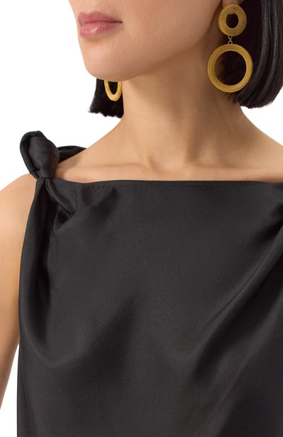 Шелковое платье LOULOU DE SAISON, арт. M0UN, фото 5