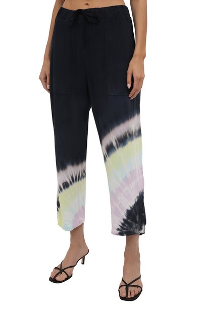 Брюки из вискозы ELECTRIC AND ROSE разноцветного цвета по цене 21700 руб., арт. LFBT24-BEAM, фото 3 Брюки из вискозы ELECTRIC AND ROSE, арт. LFBT24-BEAM, фото 3