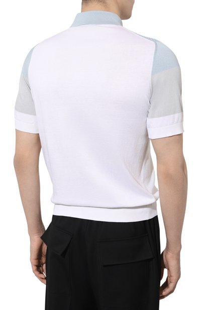 Поло из хлопка и шелка ZILLI, арт. KBP002M0142VH0L00, фото 4