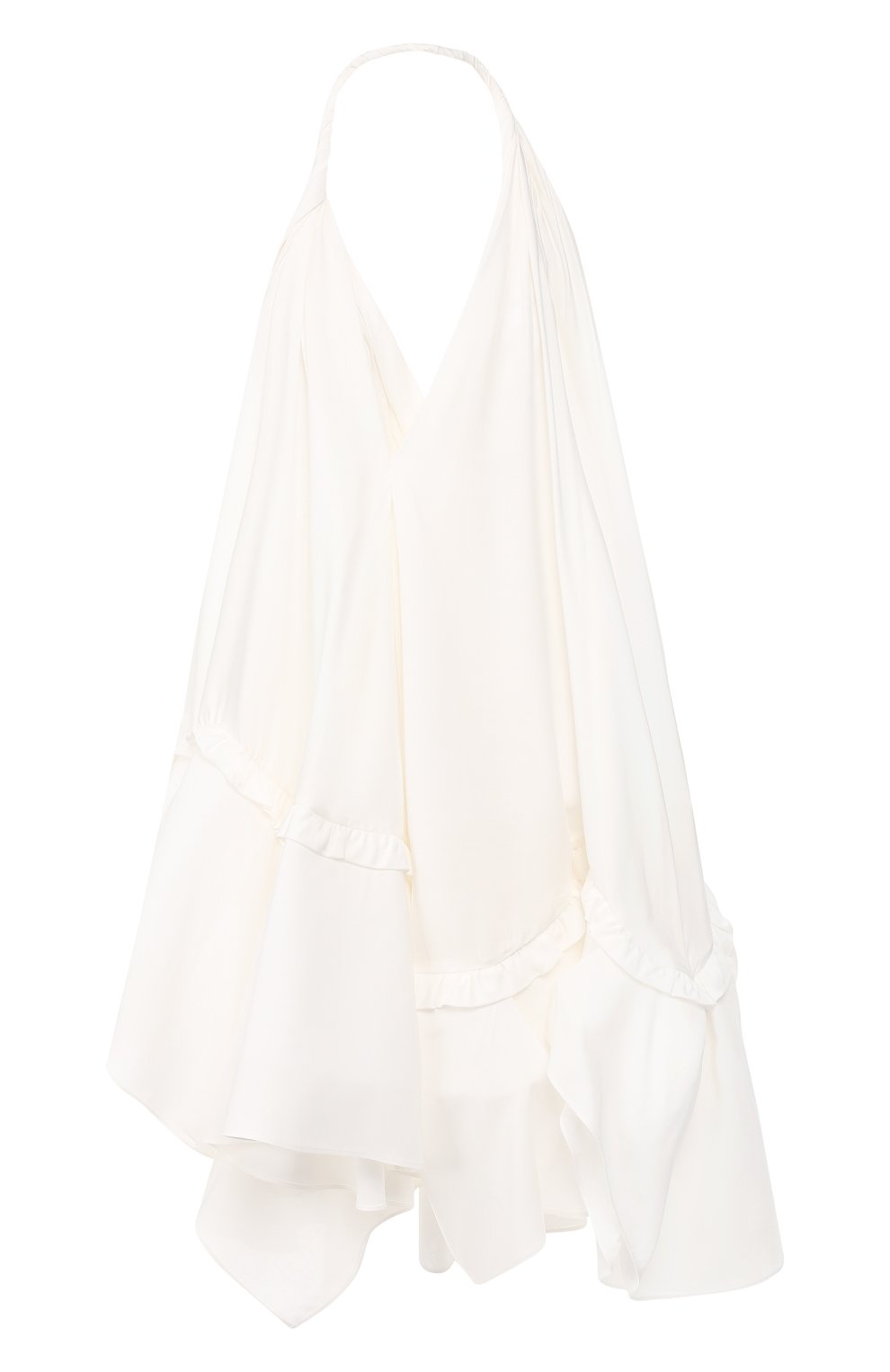 Мини-платье JACQUEMUS белого цвета по цене 65750 руб., арт. 192DR02/21110, фото 1 Мини-платье JACQUEMUS, арт. 192DR02/21110, фото 1