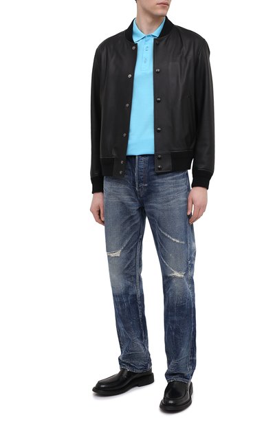 Хлопковое поло VERSACE, арт. A87427/A237141, фото 2