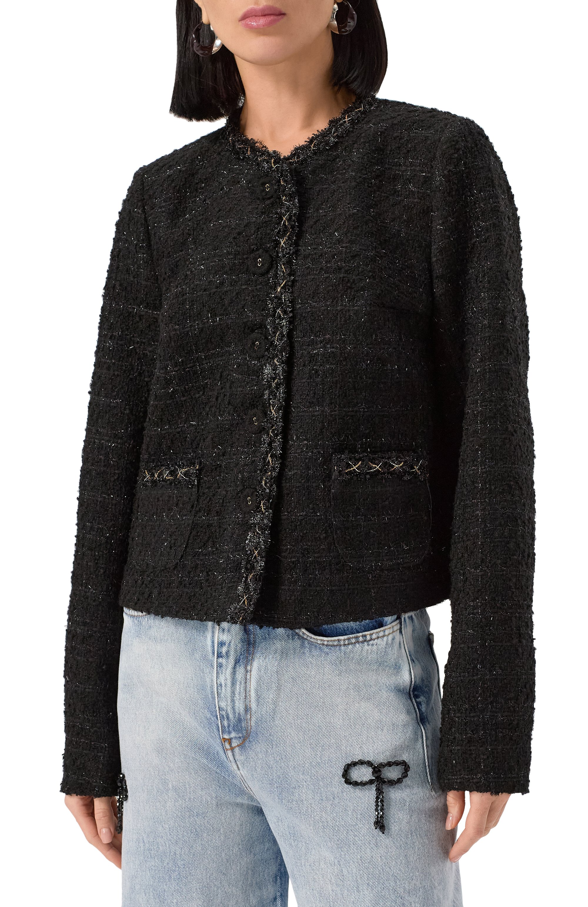 Твидовый жакет LOOM BY RODINA, арт. LBR-MISH2, фото 3