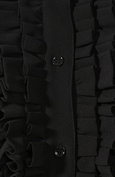 Шелковая блузка SAINT LAURENT, арт. 570746/Y059R, фото 5